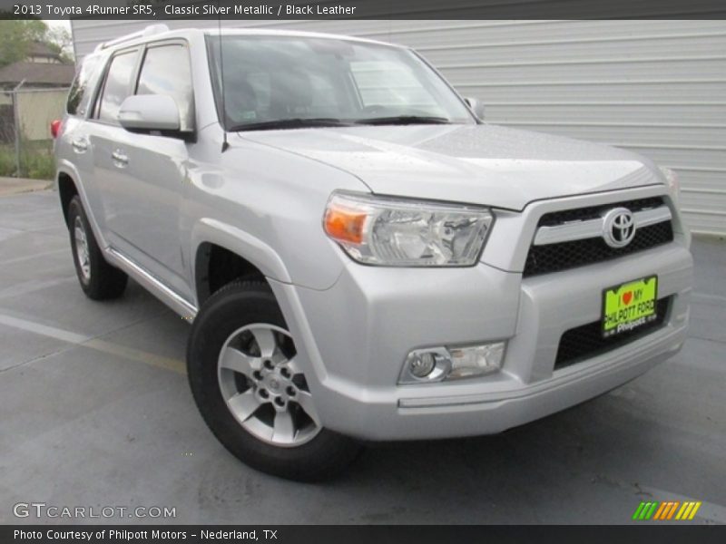 Classic Silver Metallic / Black Leather 2013 Toyota 4Runner SR5