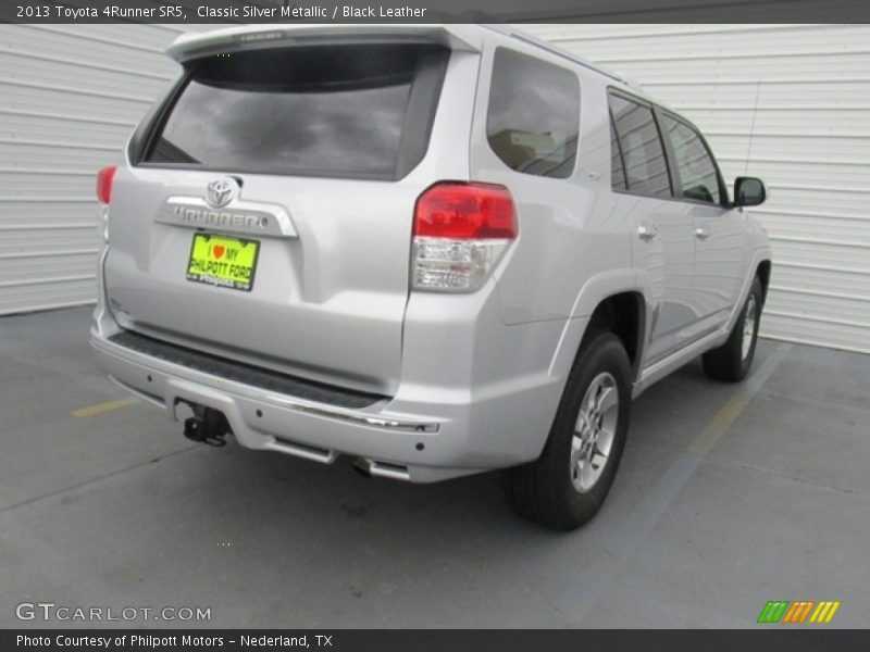 Classic Silver Metallic / Black Leather 2013 Toyota 4Runner SR5