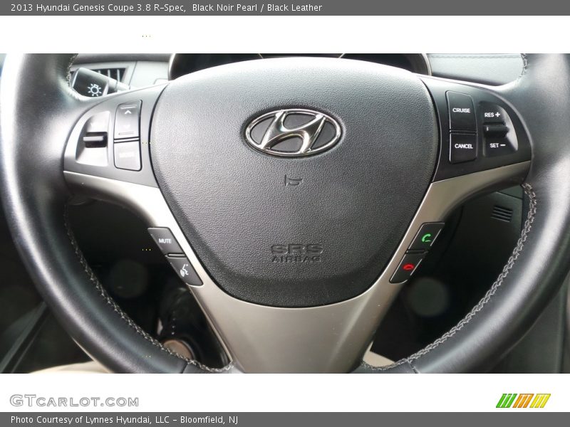 Black Noir Pearl / Black Leather 2013 Hyundai Genesis Coupe 3.8 R-Spec