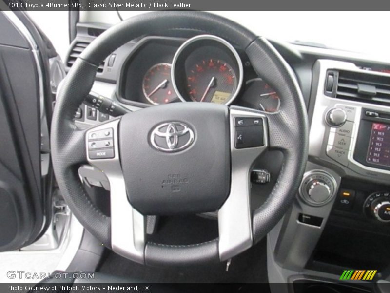 Classic Silver Metallic / Black Leather 2013 Toyota 4Runner SR5