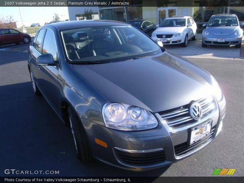 Platinum Grey Metallic / Anthracite 2007 Volkswagen Jetta 2.5 Sedan