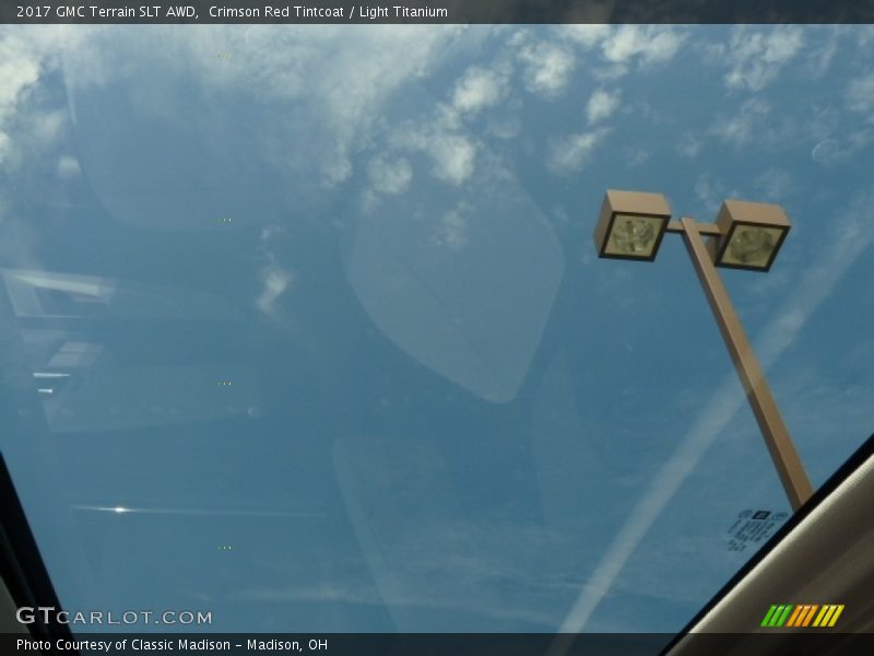 Crimson Red Tintcoat / Light Titanium 2017 GMC Terrain SLT AWD