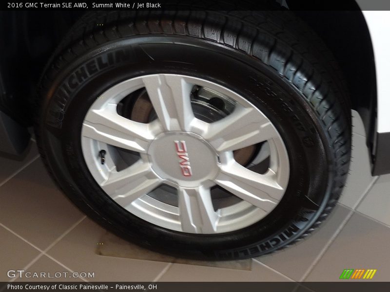 Summit White / Jet Black 2016 GMC Terrain SLE AWD