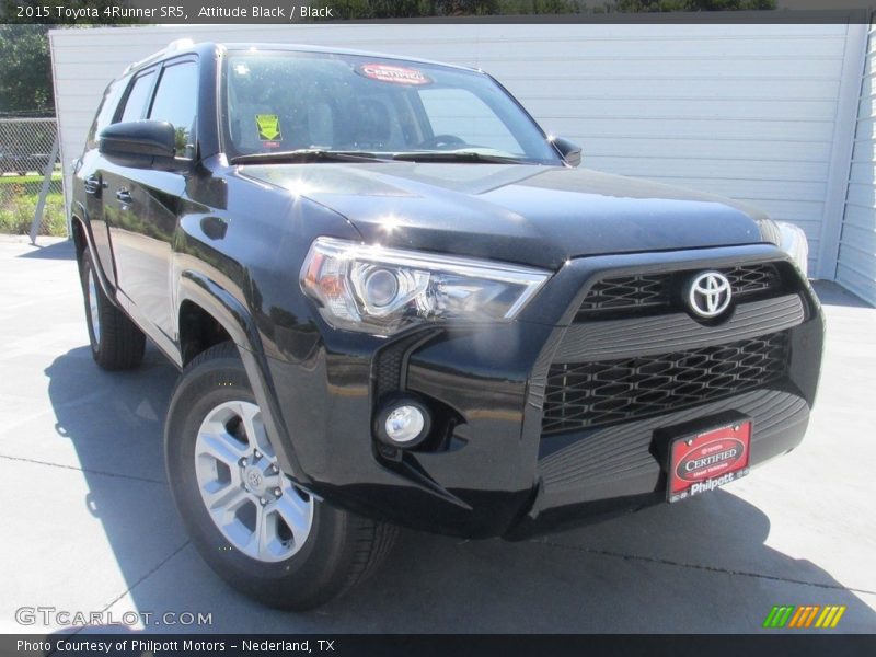 Attitude Black / Black 2015 Toyota 4Runner SR5