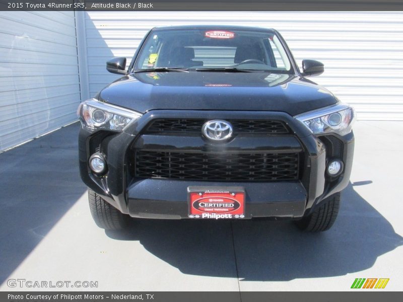 Attitude Black / Black 2015 Toyota 4Runner SR5