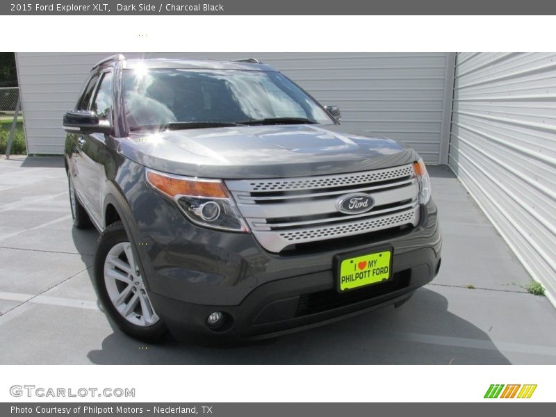 Dark Side / Charcoal Black 2015 Ford Explorer XLT