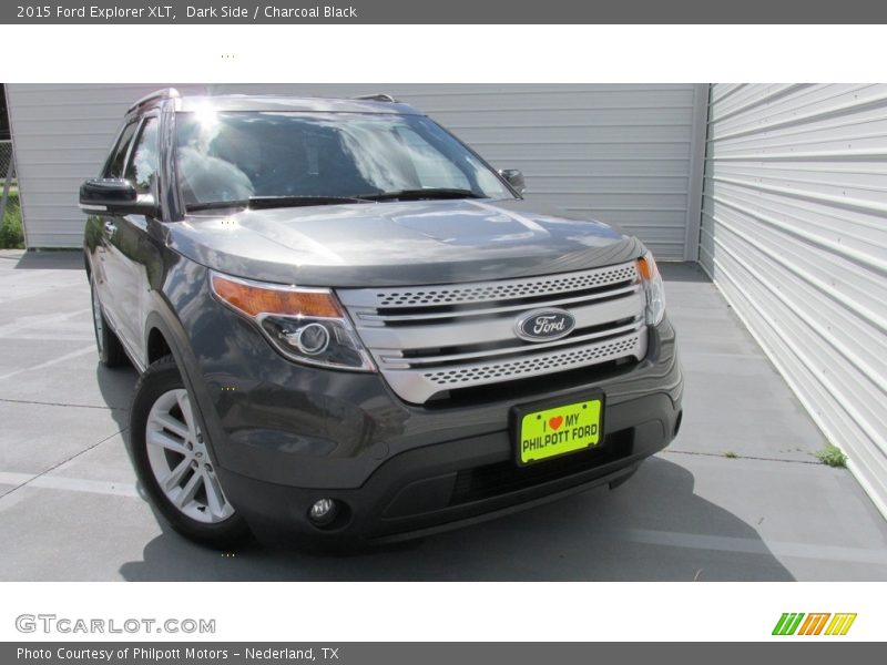 Dark Side / Charcoal Black 2015 Ford Explorer XLT