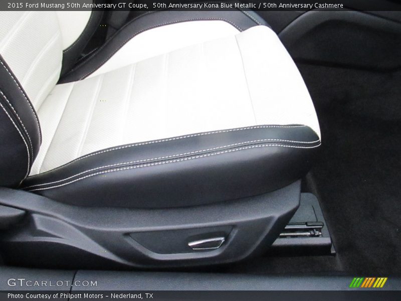 50th Anniversary Kona Blue Metallic / 50th Anniversary Cashmere 2015 Ford Mustang 50th Anniversary GT Coupe
