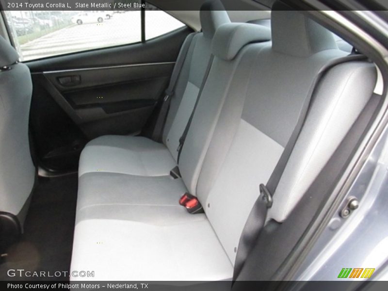 Slate Metallic / Steel Blue 2014 Toyota Corolla L