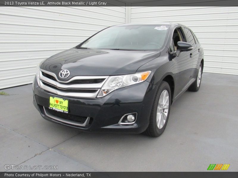 Attitude Black Metallic / Light Gray 2013 Toyota Venza LE