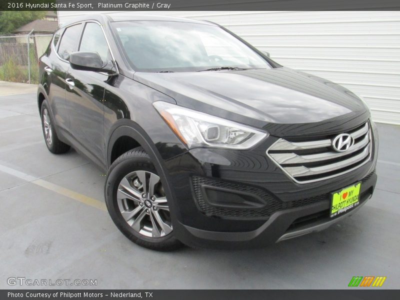 Platinum Graphite / Gray 2016 Hyundai Santa Fe Sport