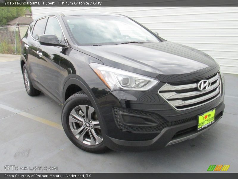 Platinum Graphite / Gray 2016 Hyundai Santa Fe Sport