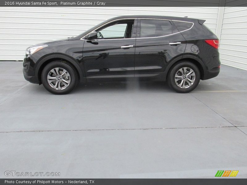 Platinum Graphite / Gray 2016 Hyundai Santa Fe Sport