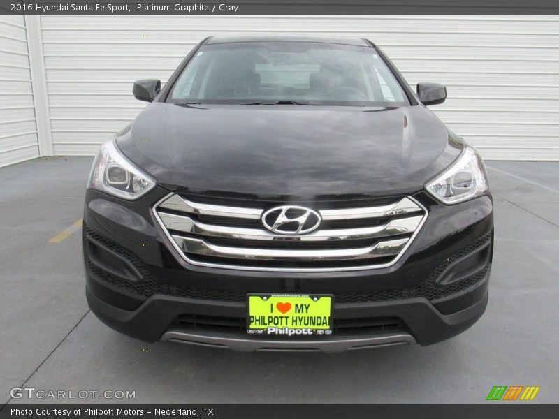Platinum Graphite / Gray 2016 Hyundai Santa Fe Sport