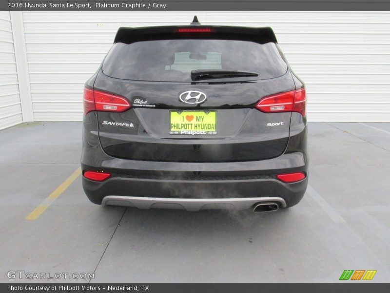 Platinum Graphite / Gray 2016 Hyundai Santa Fe Sport