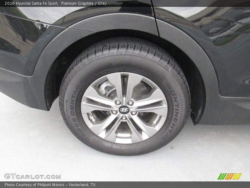 Platinum Graphite / Gray 2016 Hyundai Santa Fe Sport