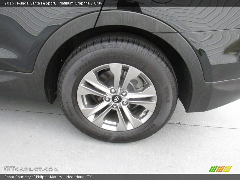Platinum Graphite / Gray 2016 Hyundai Santa Fe Sport