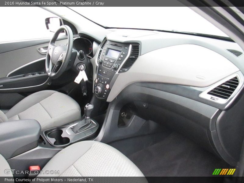 Platinum Graphite / Gray 2016 Hyundai Santa Fe Sport