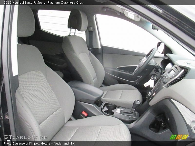 Platinum Graphite / Gray 2016 Hyundai Santa Fe Sport