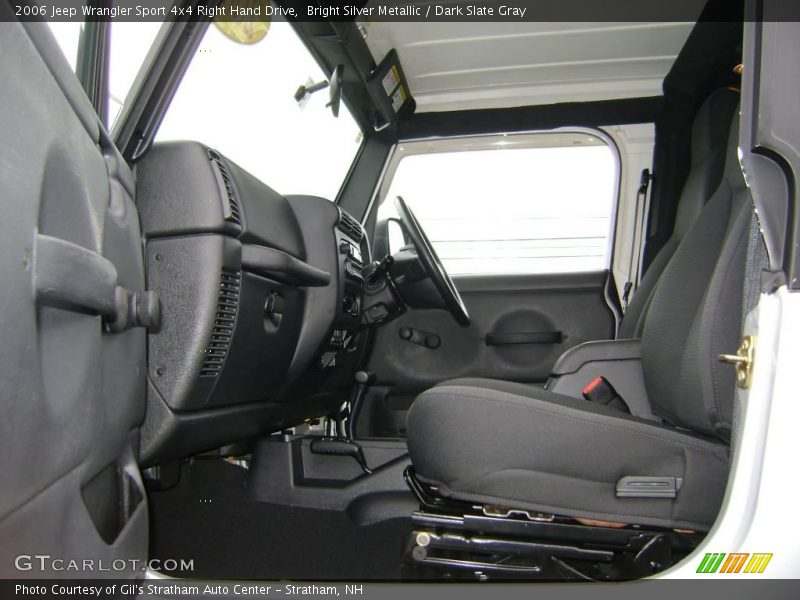 Bright Silver Metallic / Dark Slate Gray 2006 Jeep Wrangler Sport 4x4 Right Hand Drive