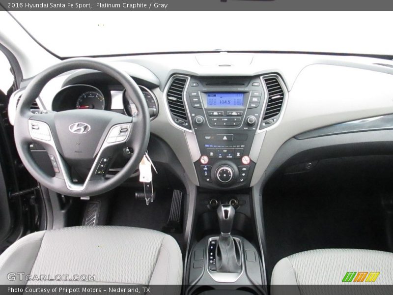 Platinum Graphite / Gray 2016 Hyundai Santa Fe Sport
