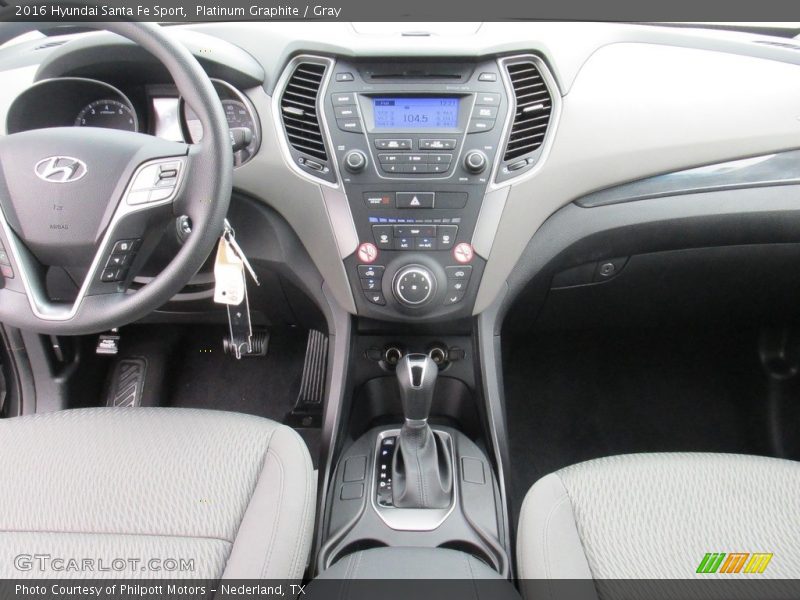 Platinum Graphite / Gray 2016 Hyundai Santa Fe Sport
