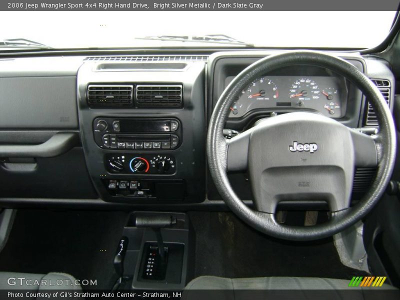 Bright Silver Metallic / Dark Slate Gray 2006 Jeep Wrangler Sport 4x4 Right Hand Drive