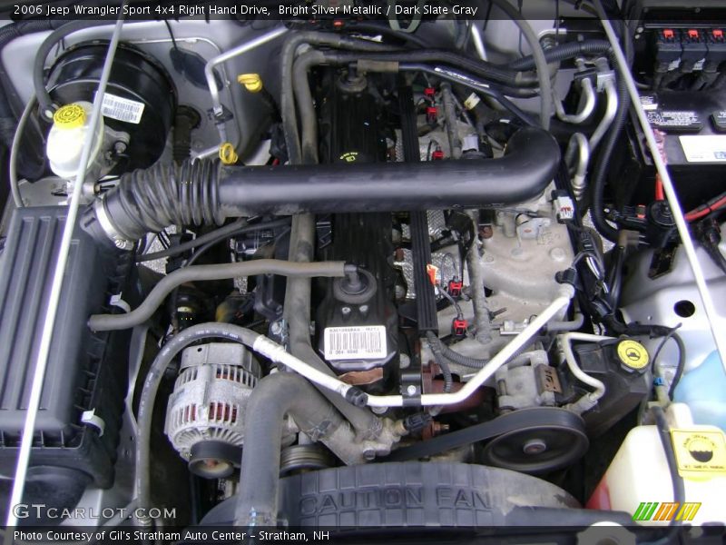 Bright Silver Metallic / Dark Slate Gray 2006 Jeep Wrangler Sport 4x4 Right Hand Drive