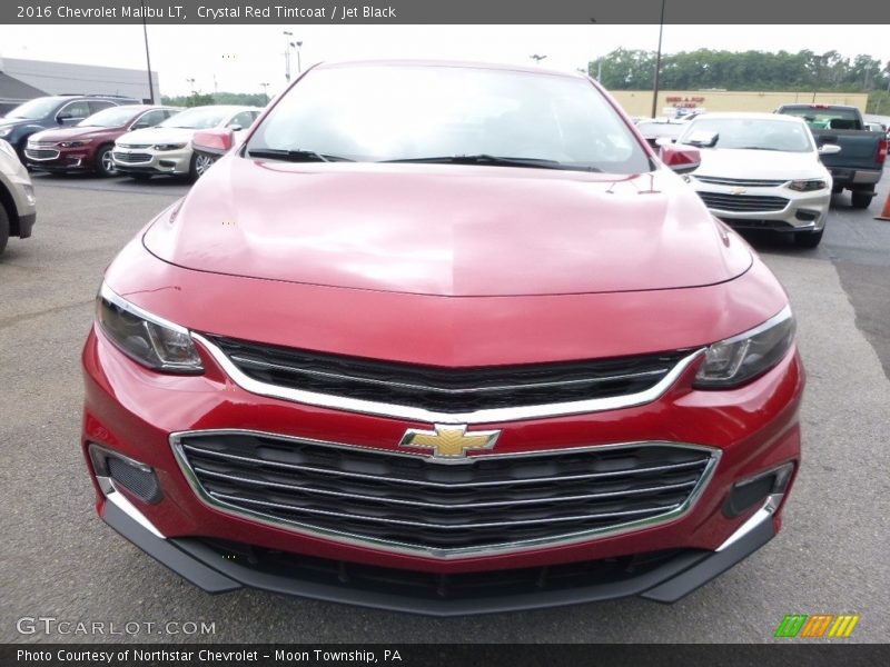 Crystal Red Tintcoat / Jet Black 2016 Chevrolet Malibu LT