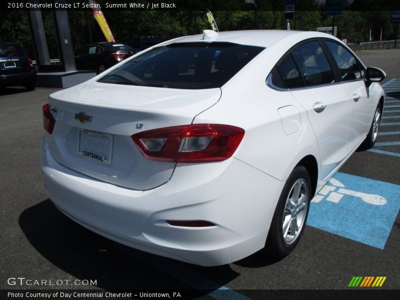 Summit White / Jet Black 2016 Chevrolet Cruze LT Sedan