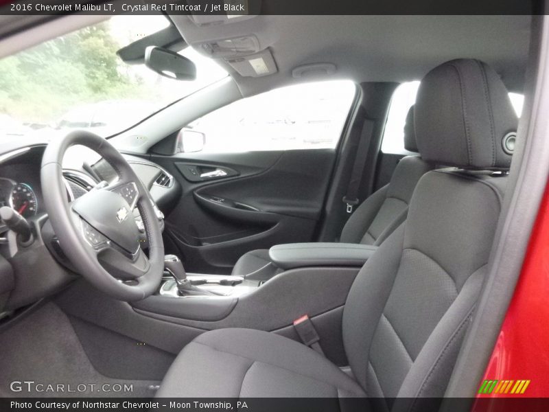 Crystal Red Tintcoat / Jet Black 2016 Chevrolet Malibu LT