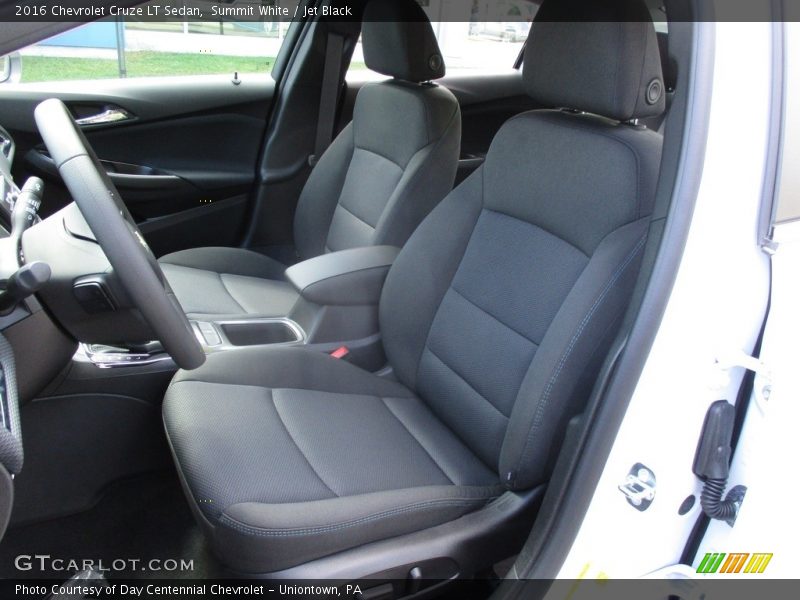 Summit White / Jet Black 2016 Chevrolet Cruze LT Sedan
