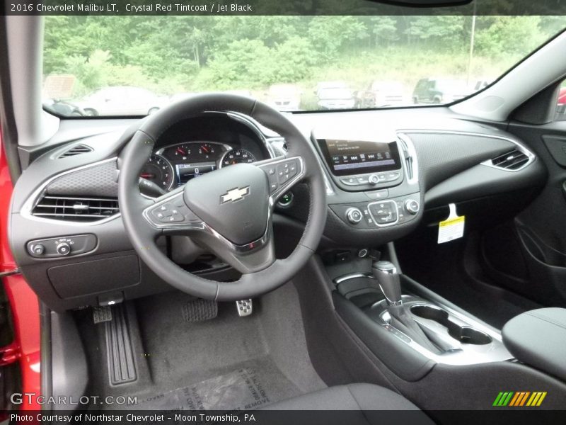 Crystal Red Tintcoat / Jet Black 2016 Chevrolet Malibu LT