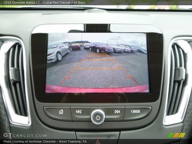 Crystal Red Tintcoat / Jet Black 2016 Chevrolet Malibu LT