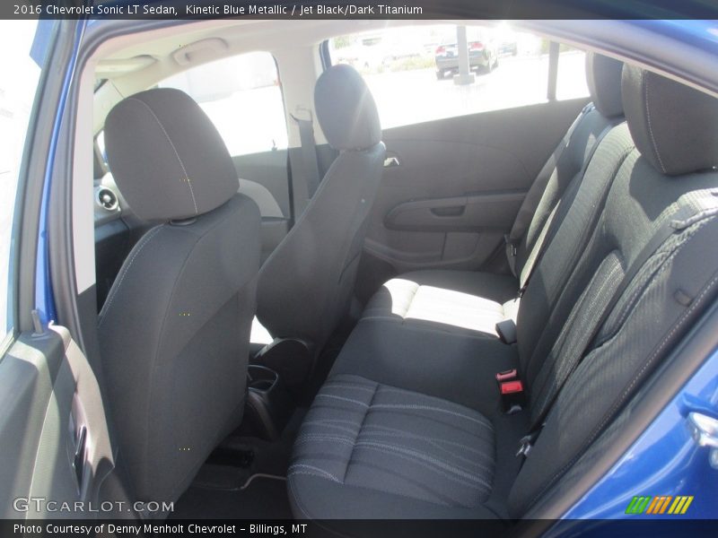 Kinetic Blue Metallic / Jet Black/Dark Titanium 2016 Chevrolet Sonic LT Sedan