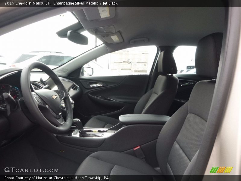 Champagne Silver Metallic / Jet Black 2016 Chevrolet Malibu LT