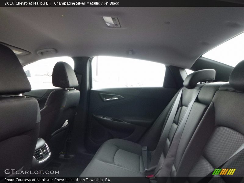 Champagne Silver Metallic / Jet Black 2016 Chevrolet Malibu LT