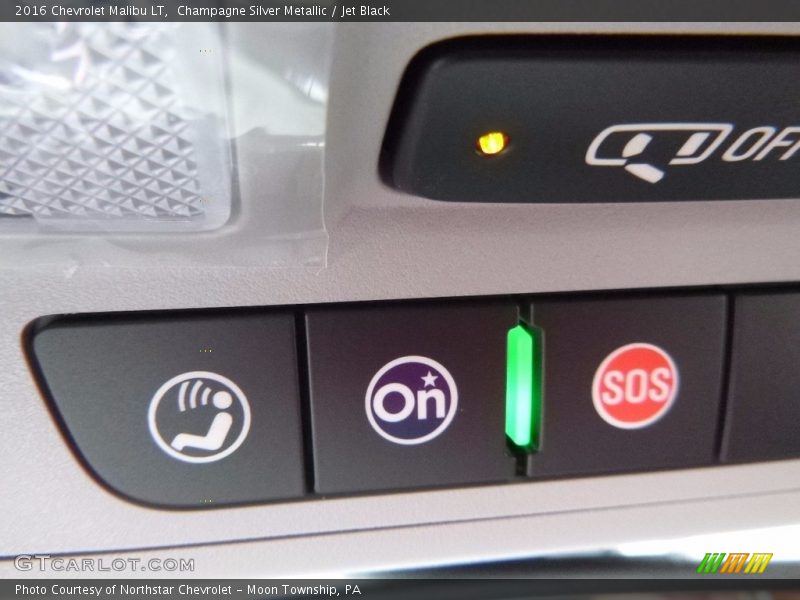 Champagne Silver Metallic / Jet Black 2016 Chevrolet Malibu LT