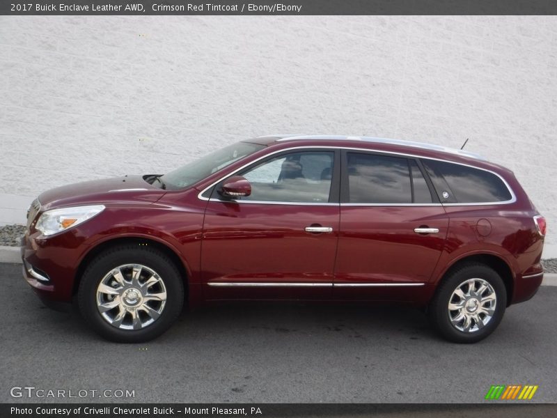  2017 Enclave Leather AWD Crimson Red Tintcoat