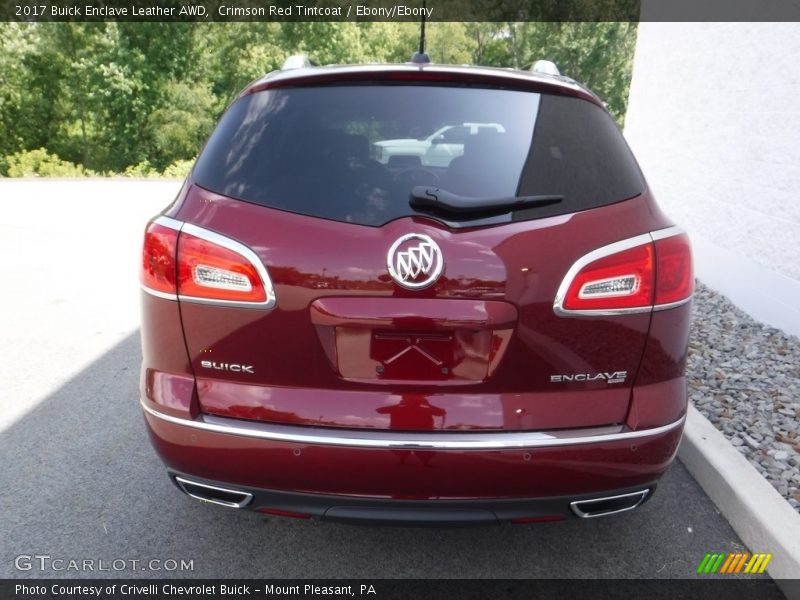  2017 Enclave Leather AWD Crimson Red Tintcoat