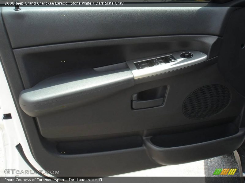 Stone White / Dark Slate Gray 2008 Jeep Grand Cherokee Laredo