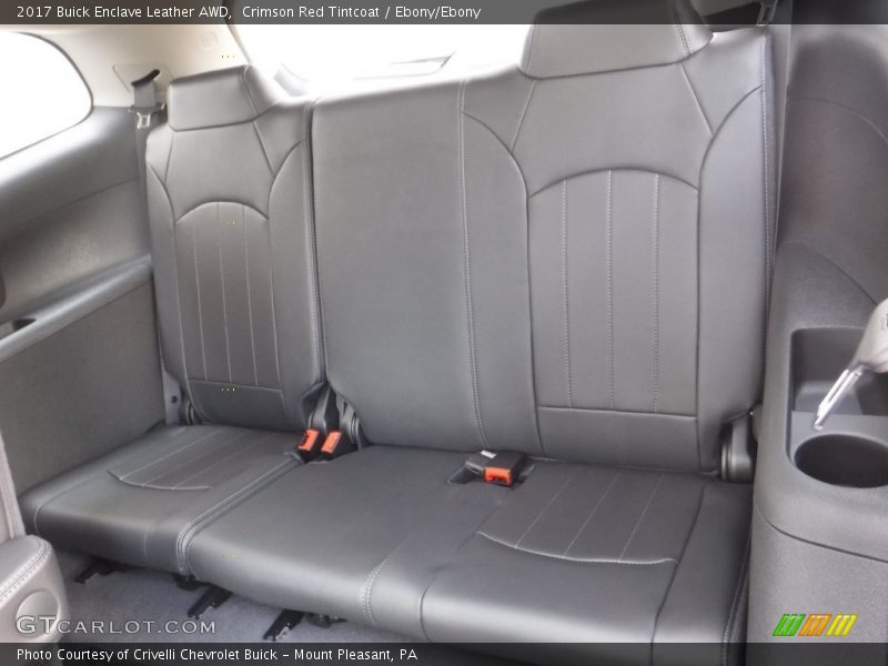 Rear Seat of 2017 Enclave Leather AWD