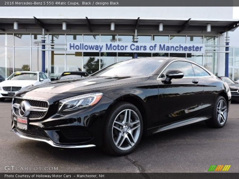 Black / designo Black 2016 Mercedes-Benz S 550 4Matic Coupe