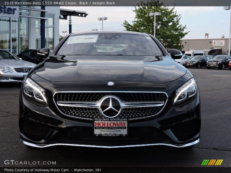 Black / designo Black 2016 Mercedes-Benz S 550 4Matic Coupe