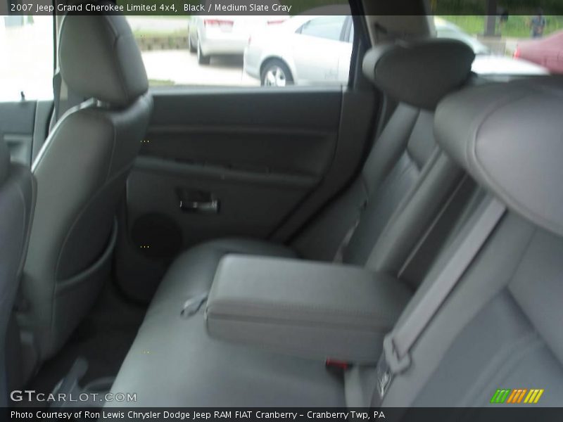 Black / Medium Slate Gray 2007 Jeep Grand Cherokee Limited 4x4