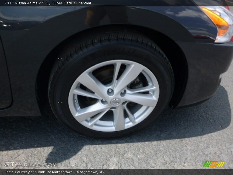 Super Black / Charcoal 2015 Nissan Altima 2.5 SL