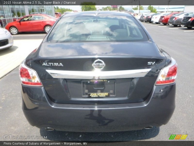 Super Black / Charcoal 2015 Nissan Altima 2.5 SL