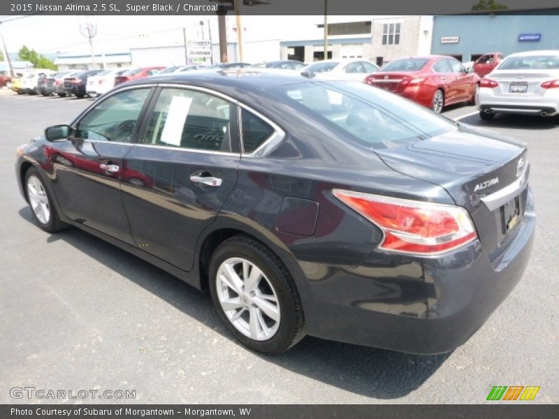 Super Black / Charcoal 2015 Nissan Altima 2.5 SL