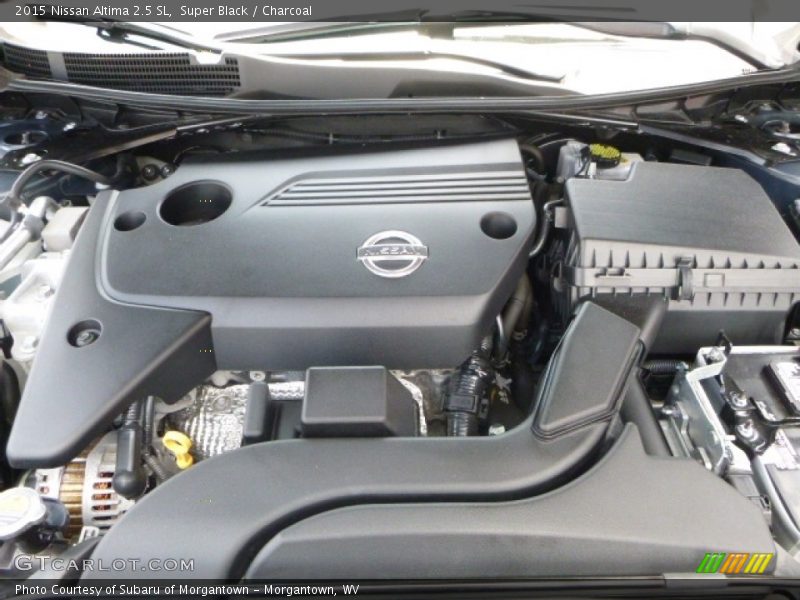 Super Black / Charcoal 2015 Nissan Altima 2.5 SL