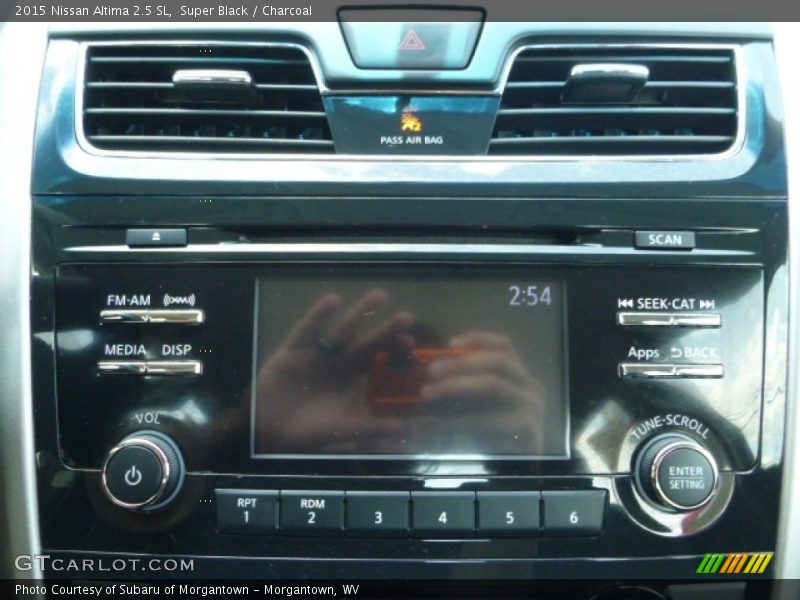 Super Black / Charcoal 2015 Nissan Altima 2.5 SL